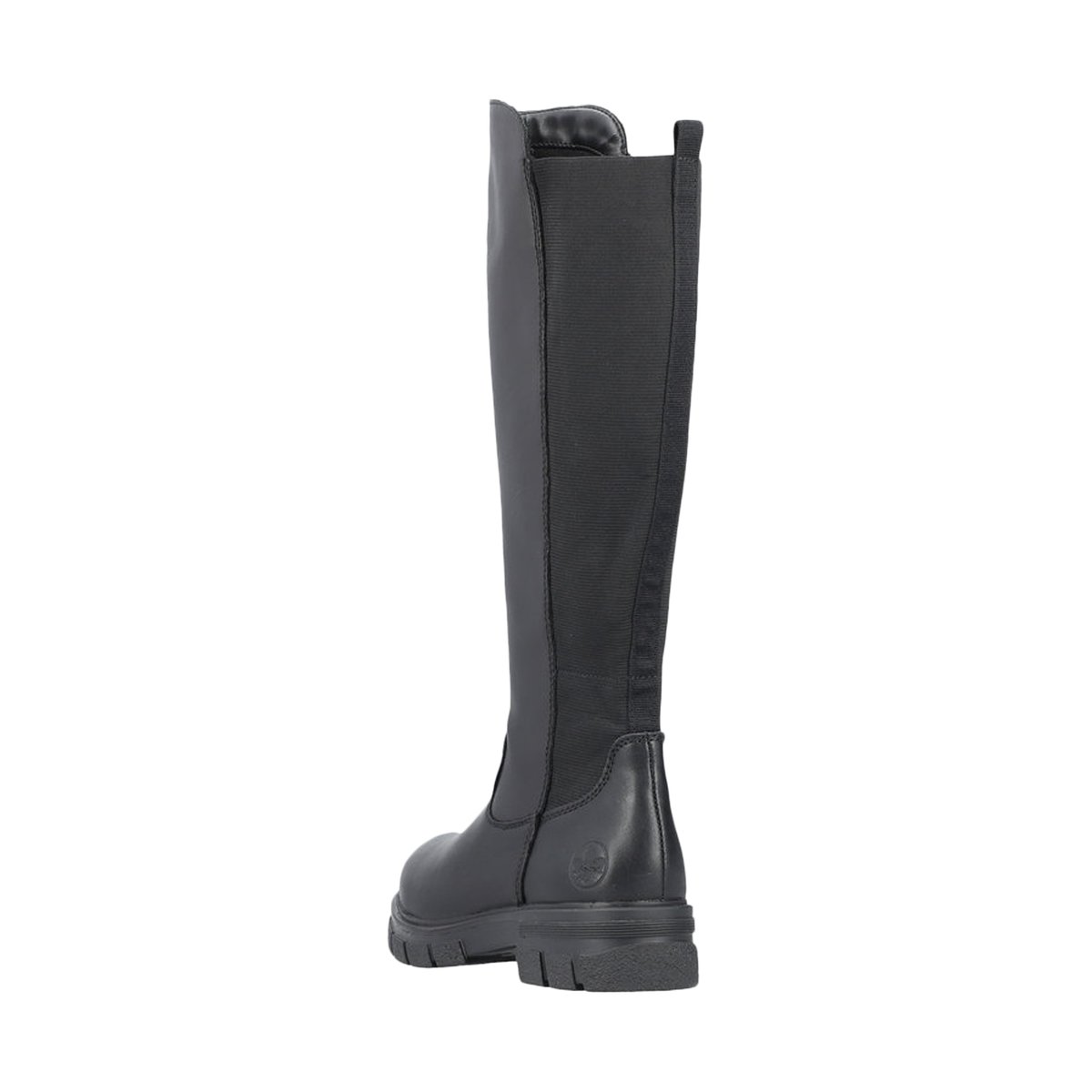 Botte Plate Cuir Turin noir, RIEKER
