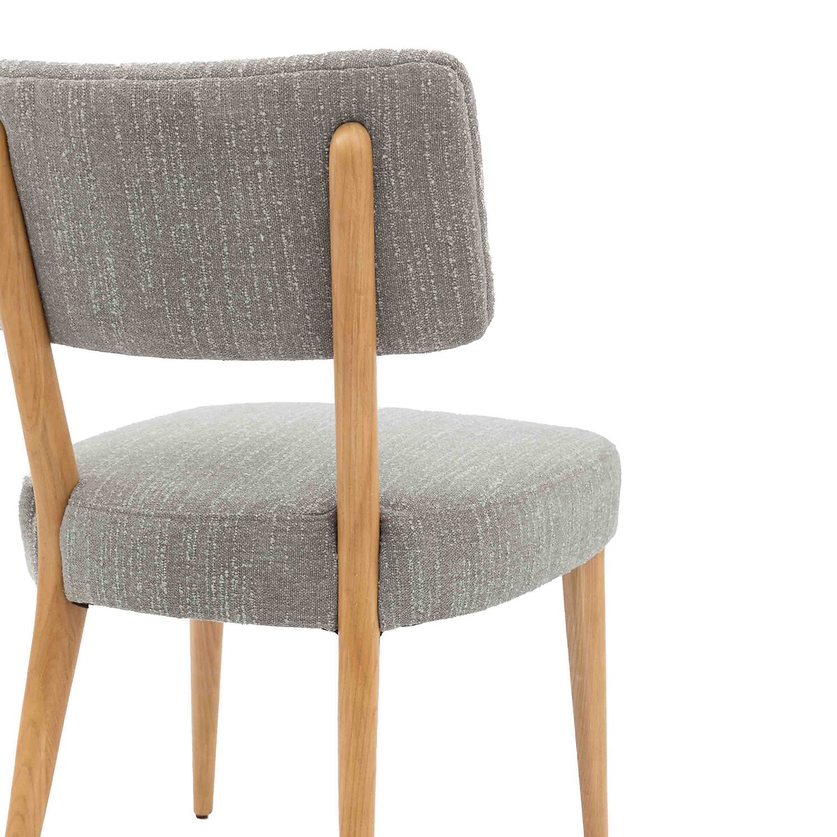 Set of 2 Aethel Ash Wood Dining Chairs grey, ÉDITÉ