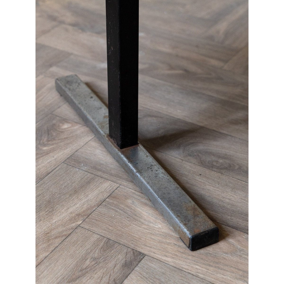 Table basse en céramique et bois Donna N°1046 - Bon état marron, DEBONGOUT