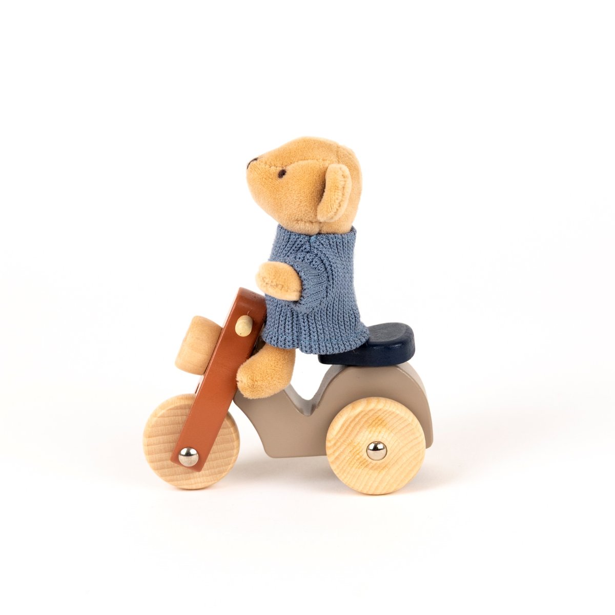 Alexis l'ours sur son scooter bleu, EGMONT TOYS