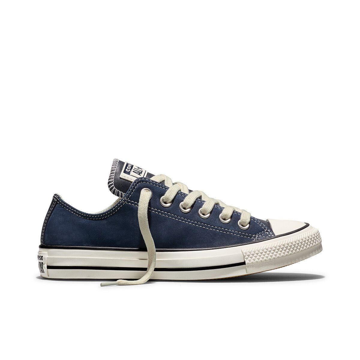 Baskets CHUCK TAYLOR ALL STAR OX ELEVATED LEATHER bleu marine, CONVERSE