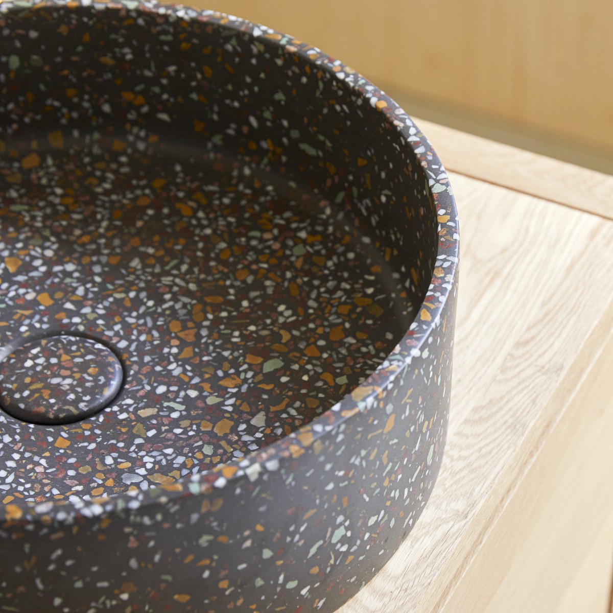 Vasque en Terrazzo, GINA multicolore, TIKAMOON