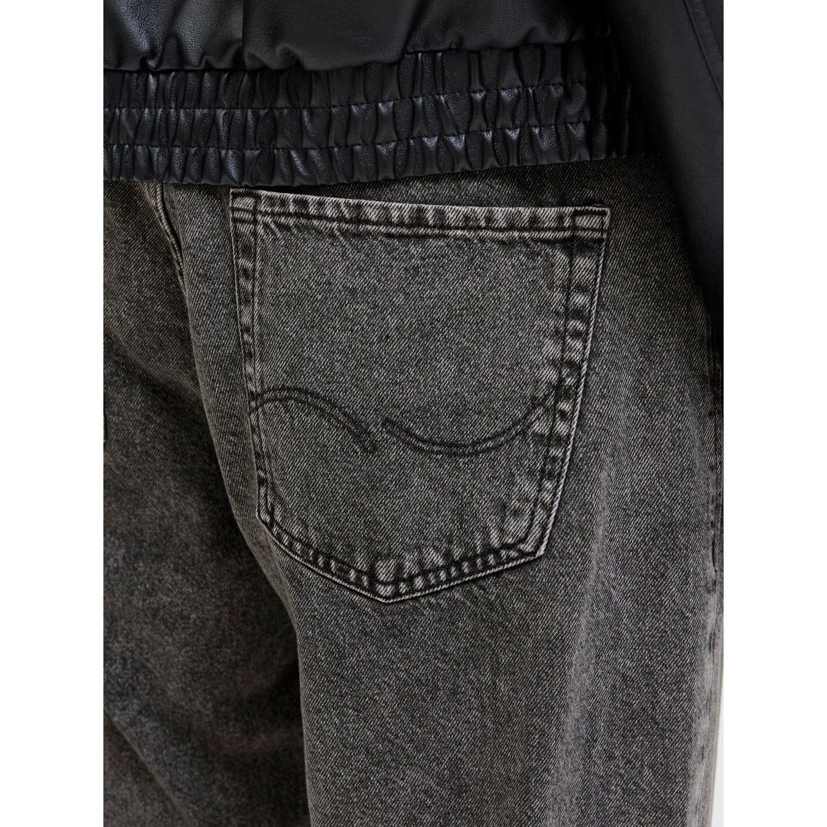 Jean Baggy Fit black denim, JACK & JONES