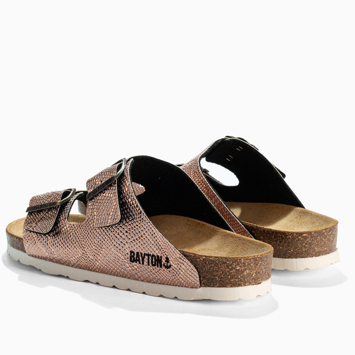 Sandales ATLAS rose-or, BAYTON