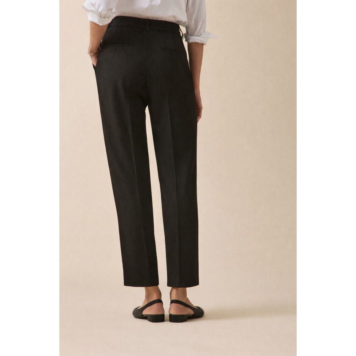 Pantalon fuselé Eugenie noir, CYRILLUS