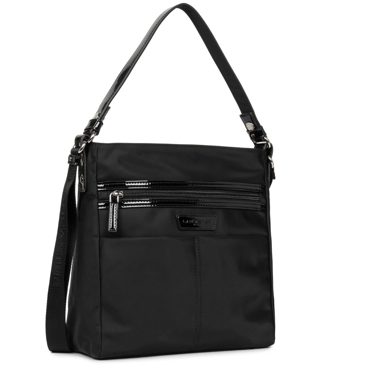 Sac besace BASIC VERNI noir, LANCASTER