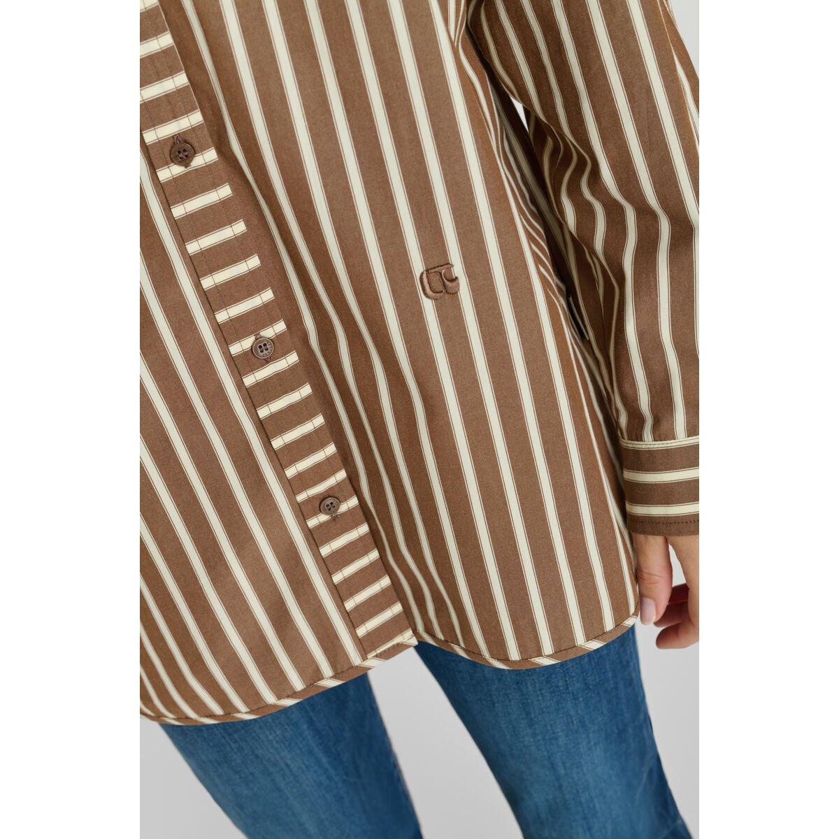 Chemise ORLA cocoa, LE TEMPS DES CERISES