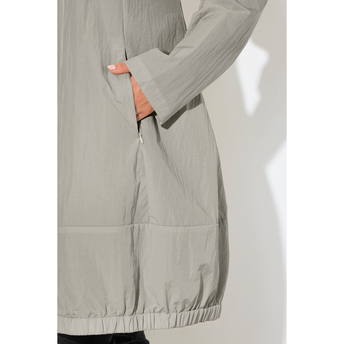 Parka d'été HYPRAR à capuche gris moyen, ULLA POPKEN