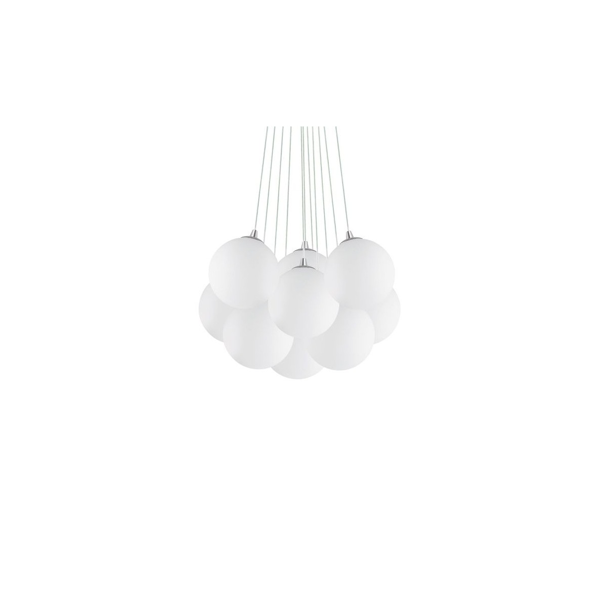 Suspension MAPA PLUS blanc, IDEAL LUX