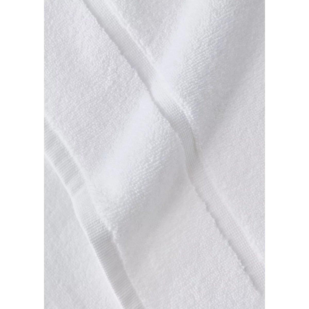 Tapis de bain antidérapant 100 % coton blanc, MANGO HOME