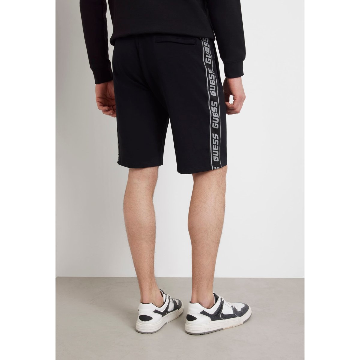Short Bande Logo noir, GUESS