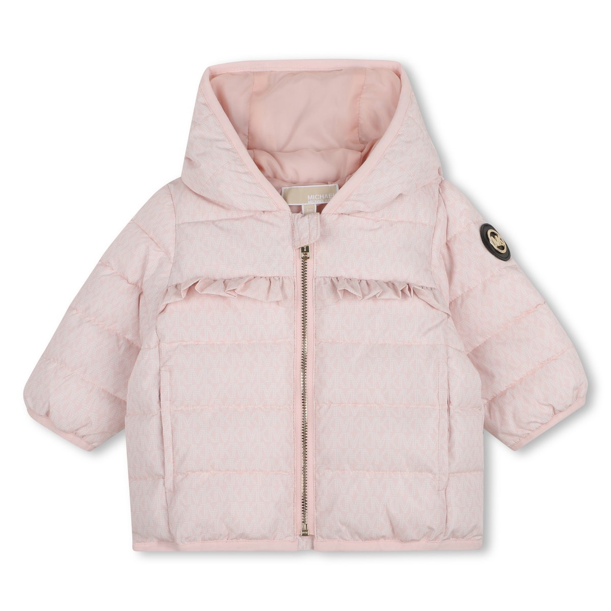 Doudoune à capuche pale blush, MICHAEL KORS