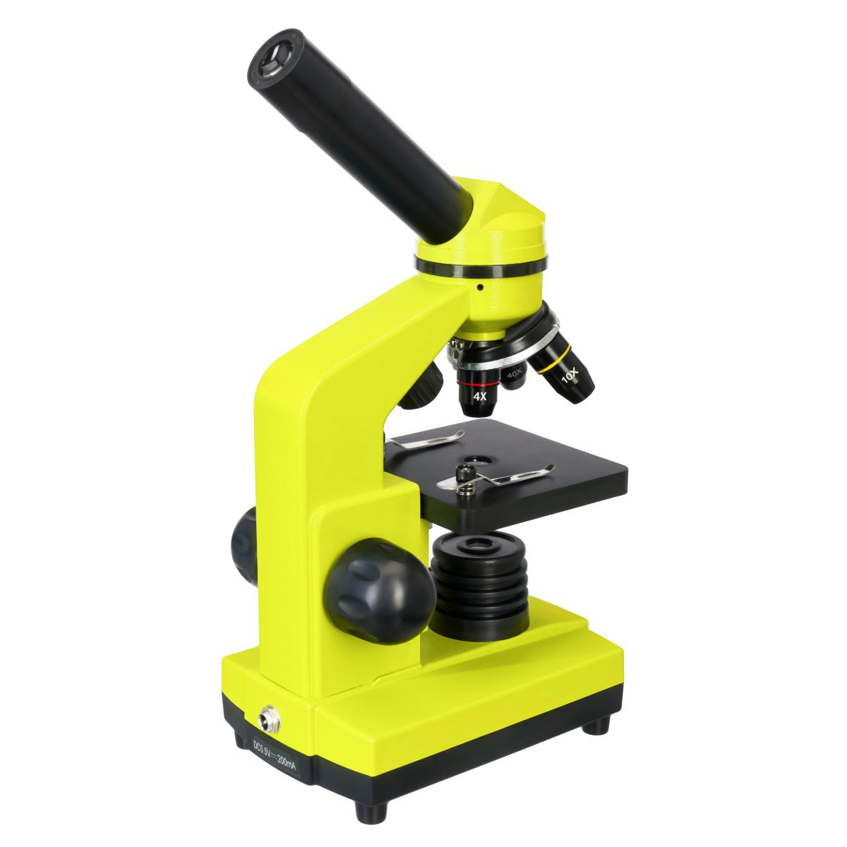 Microscope Rainbow 2L Lime (EN) couleur unique, LEVENHUK