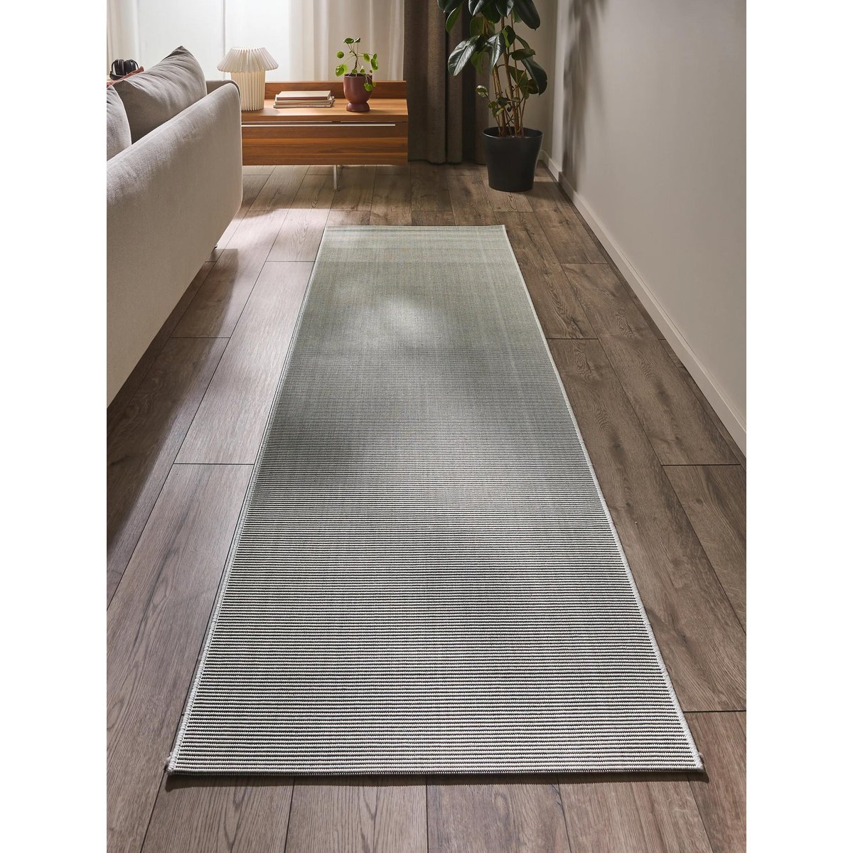 Tapis de couloir d'extérieur & intérieur METRO blanc, BENUTA