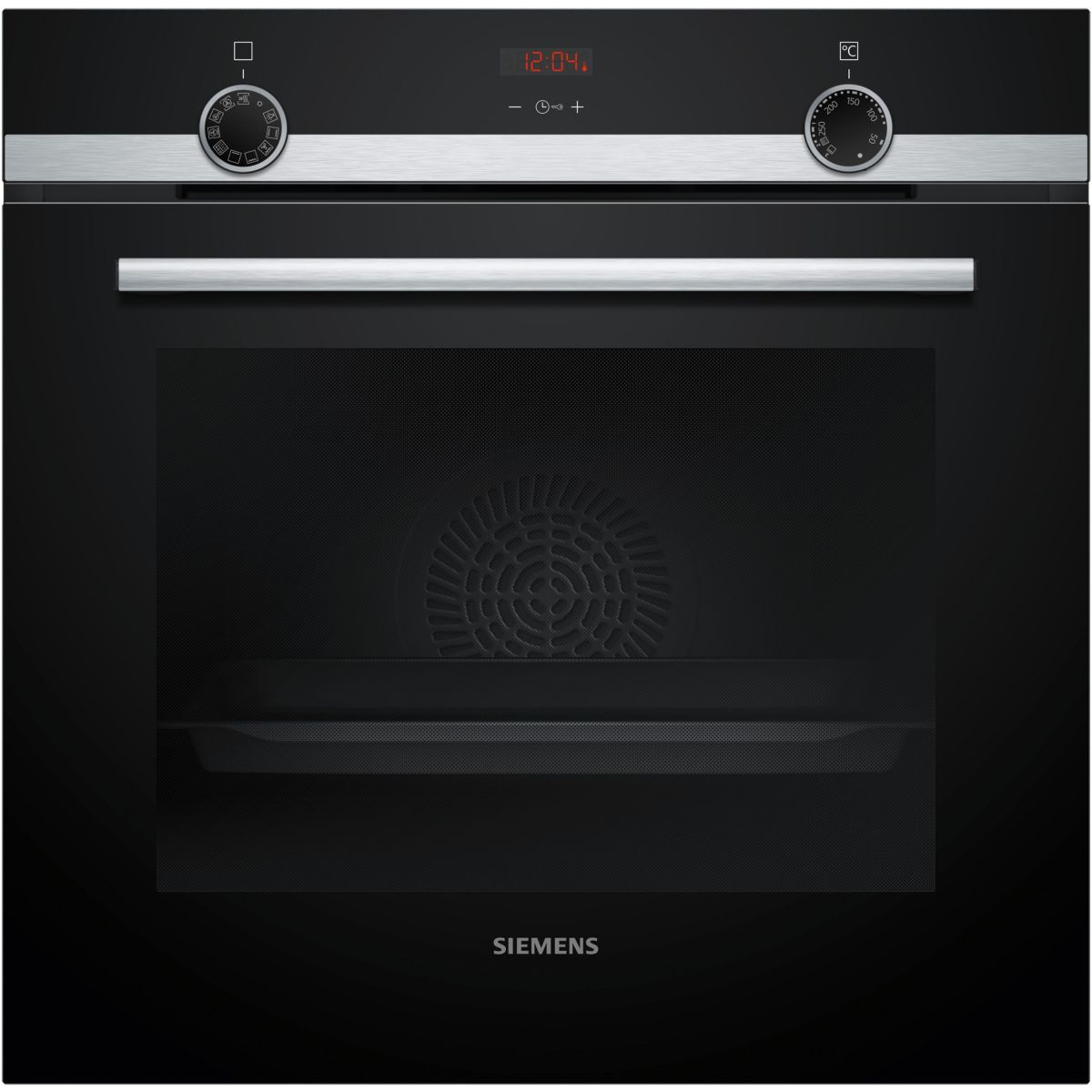 Four encastrable HB554AER3F iQ300 - Catalyse EcoClean, Chaleur Tournante 3D, Rails Télescopiques inox, SIEMENS