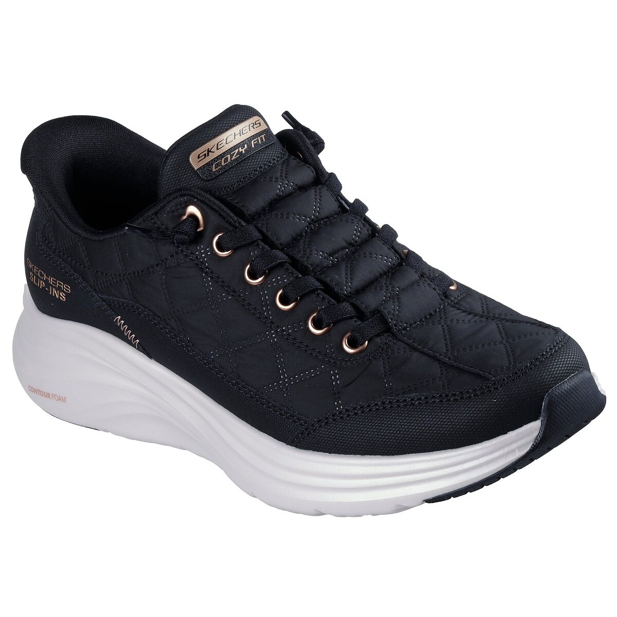 Sapatilhas CONTOUR FOAM-GOLDEN HOUR preto , SKECHERS