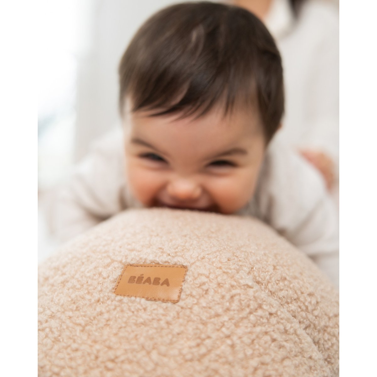Coussin d'allaitement confortable et multifonctions BIG FLOPSY praliné, BEABA