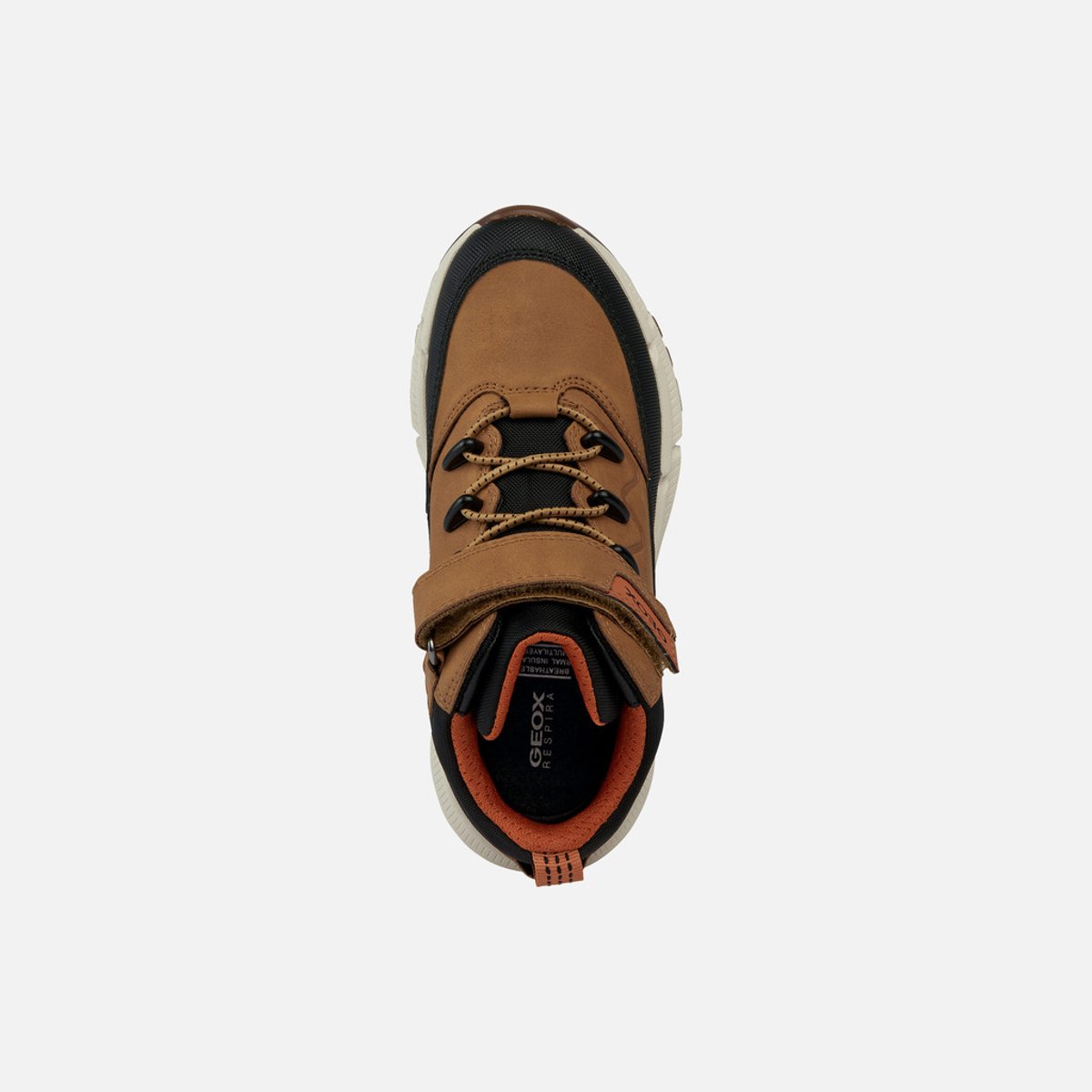 Baskets montantes, FLEXYPER PLUS jaune foncé/noir, GEOX
