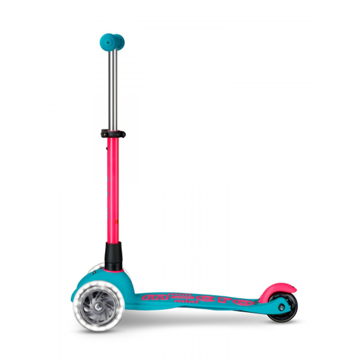 Mini Micro Deluxe Néon LED - Marine Pink rose, MICRO MOBILITY
