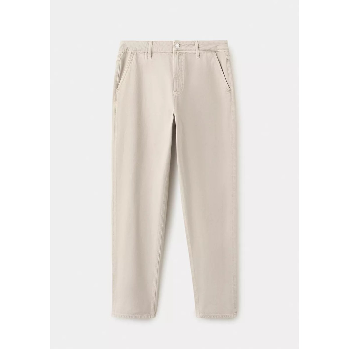 Jean regular-fit beige, MANGO TEEN