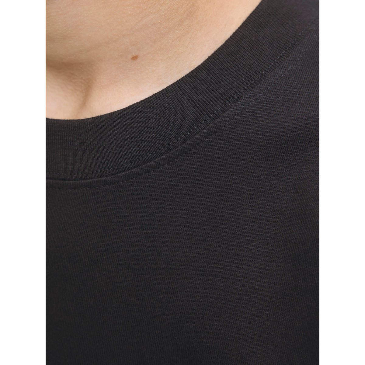 T-Shirt black 1, JACK & JONES JUNIOR