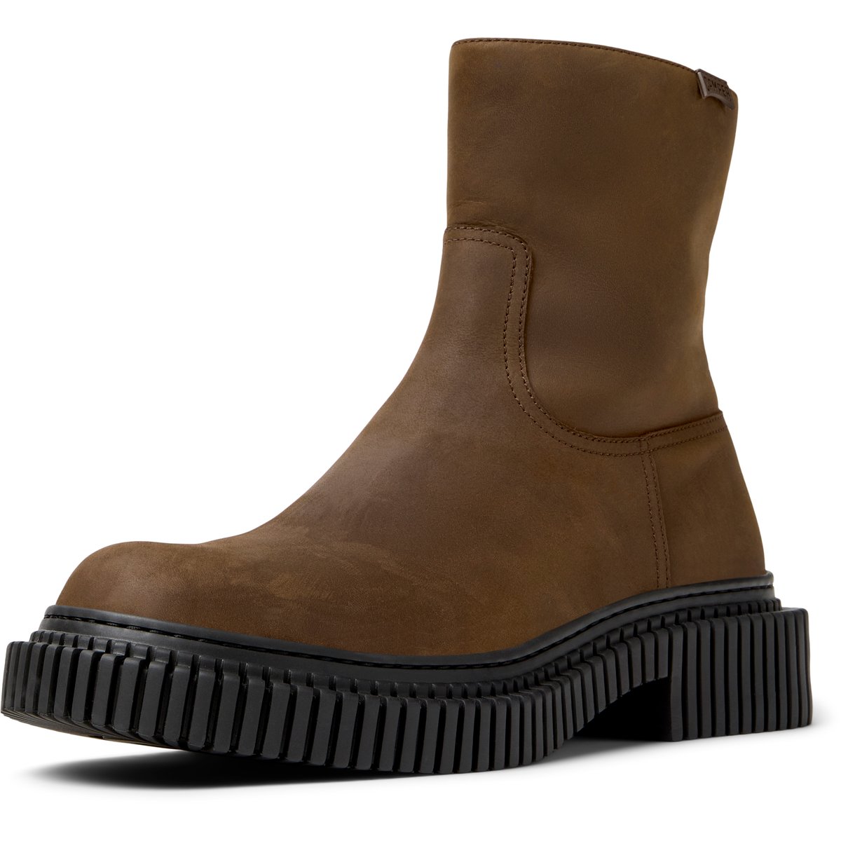 Bottines Pix Berlin cuir marron moyen, CAMPER