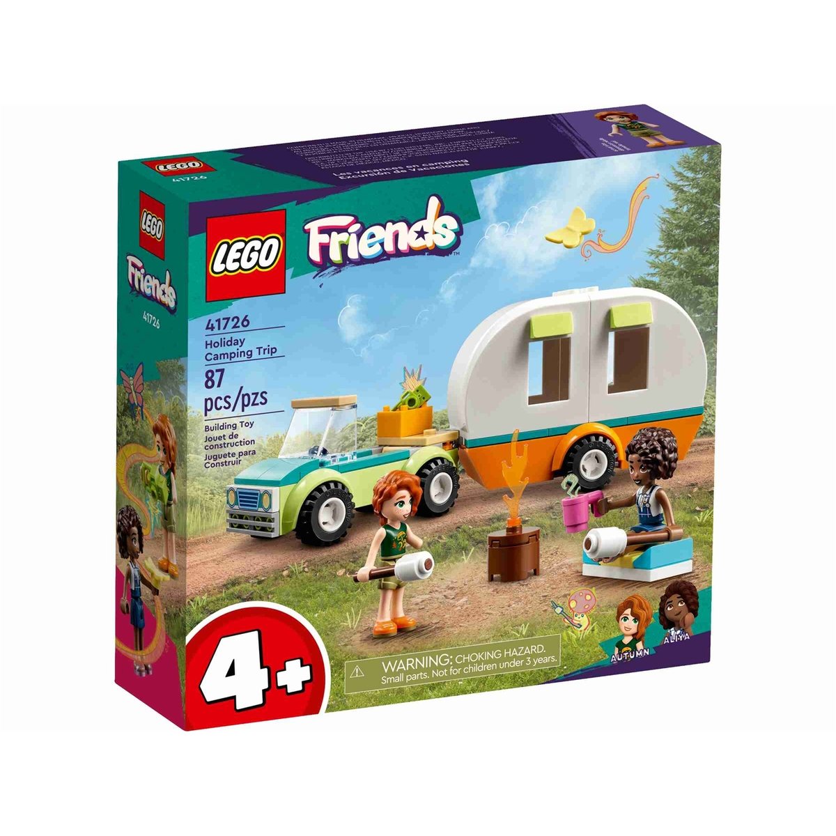 Friends Les vacances en caravane multicolore, LEGO