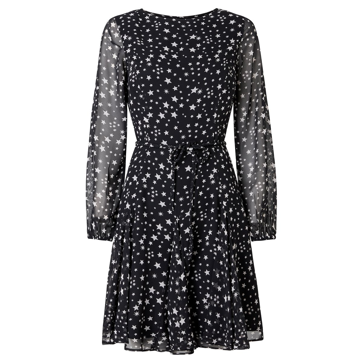 Robe Courte à Ourlet Évasé Astrid noir, JOE BROWNS