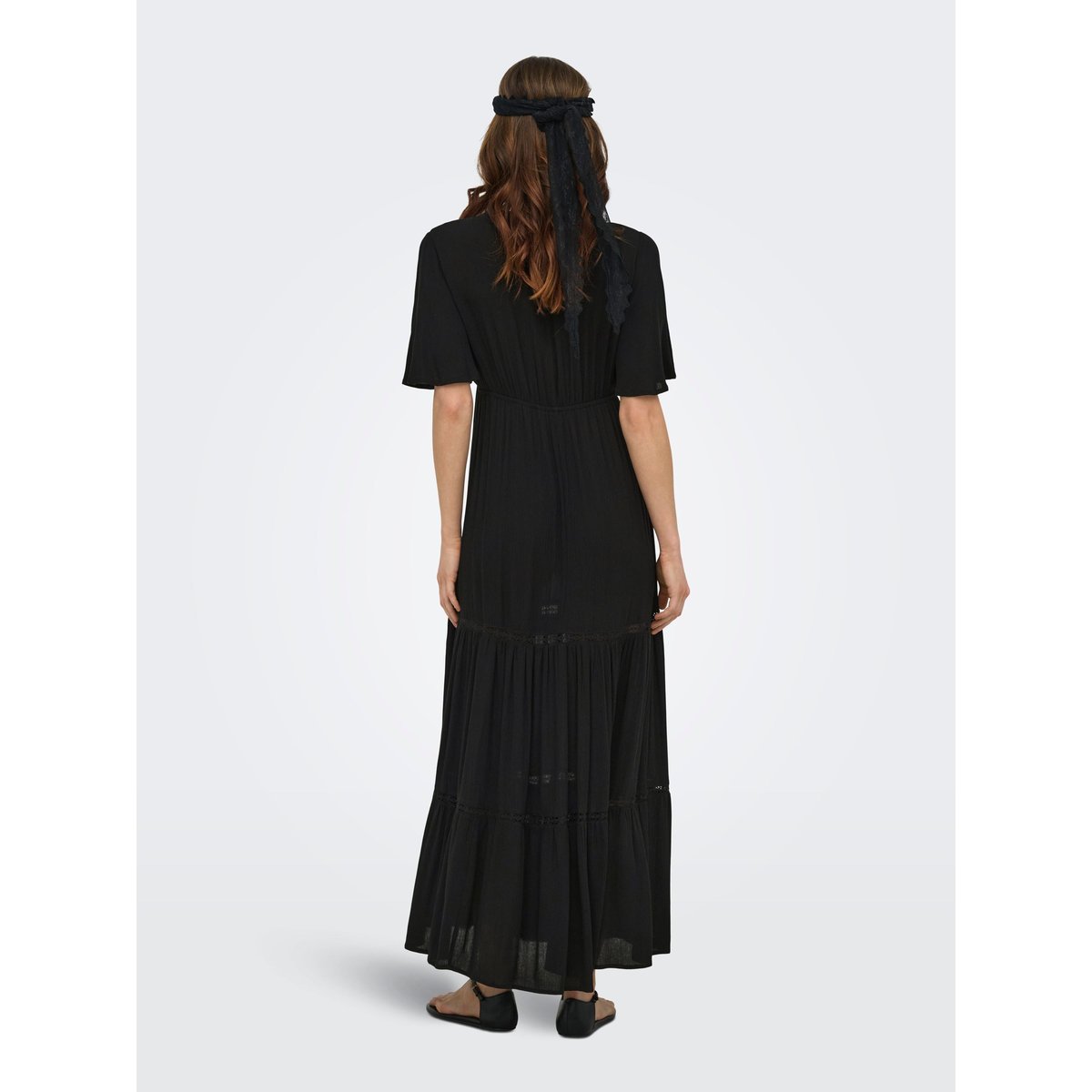 Robe noire - black, ONLY