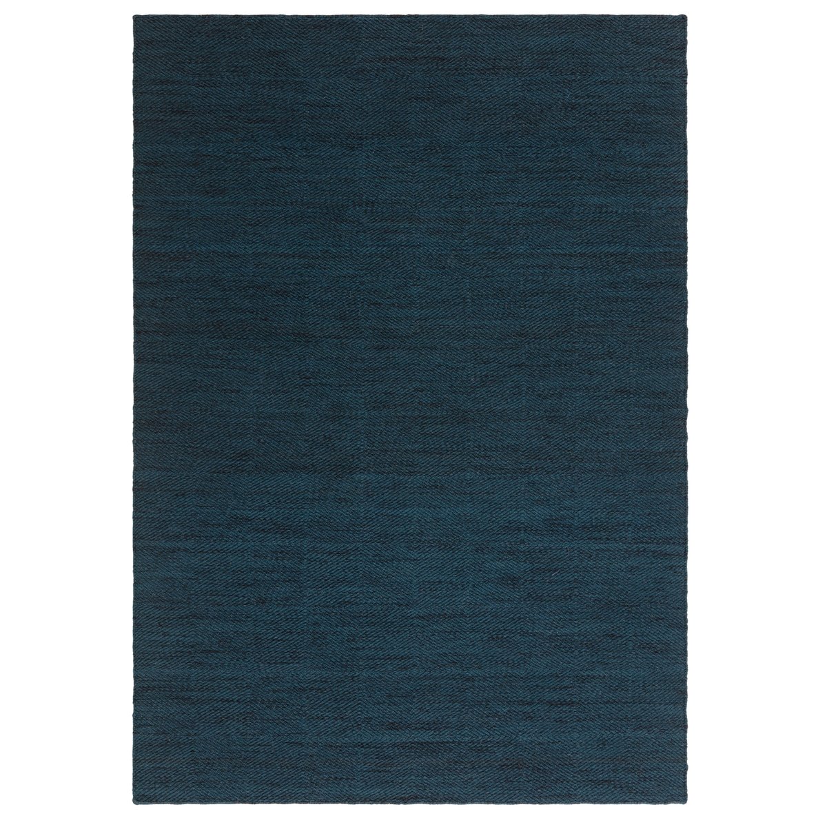 Tapis de salon et chambre en laine FERRIC bleu, NOVATREND