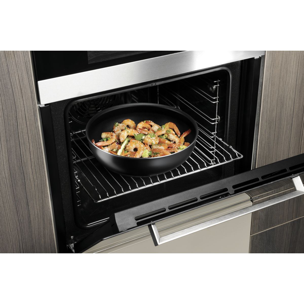 Batterie de cuisine Ingenio Easy Cook N Clean Black 4 pcs L1539002 couleur unique, TEFAL
