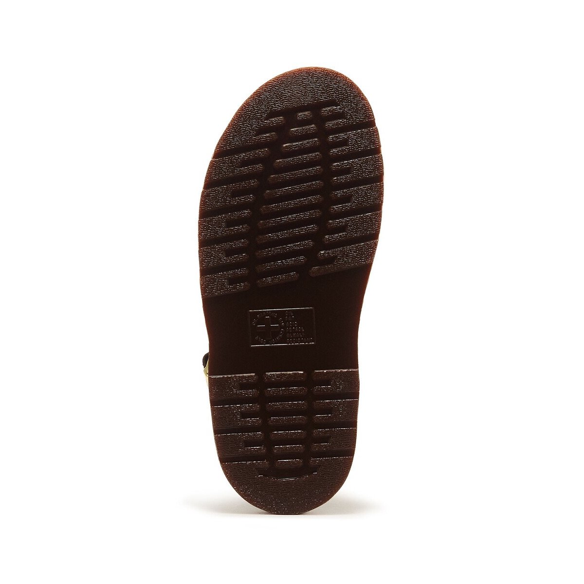 Sandales Gryphon en cuir Atlas bordeaux foncé, DR. MARTENS
