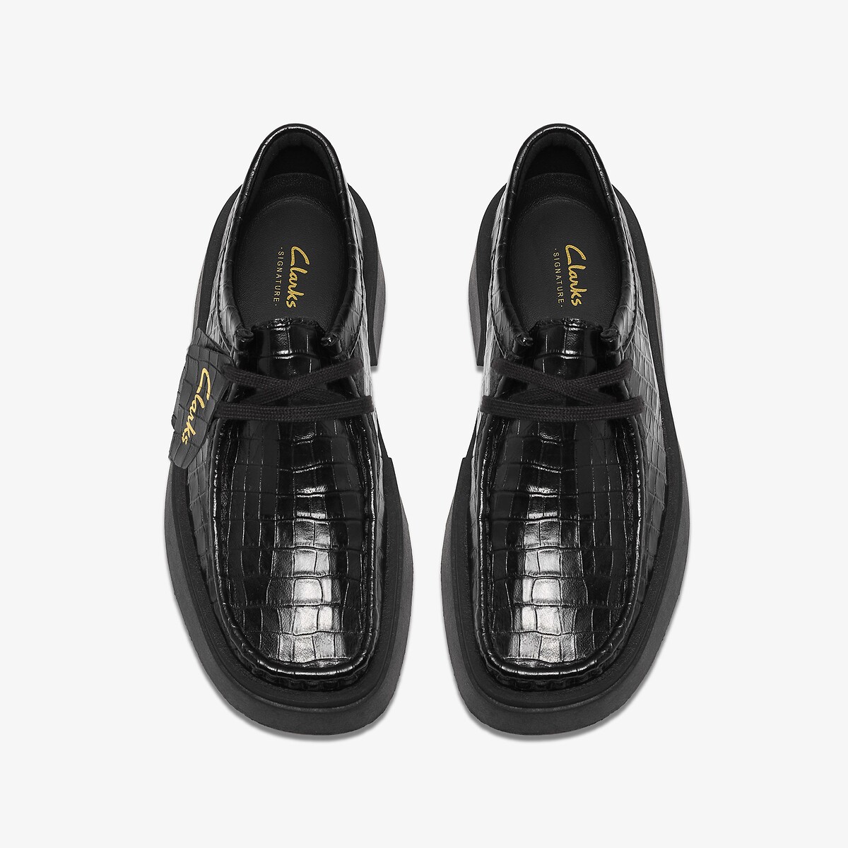 Torview leather brogues black, CLARKS