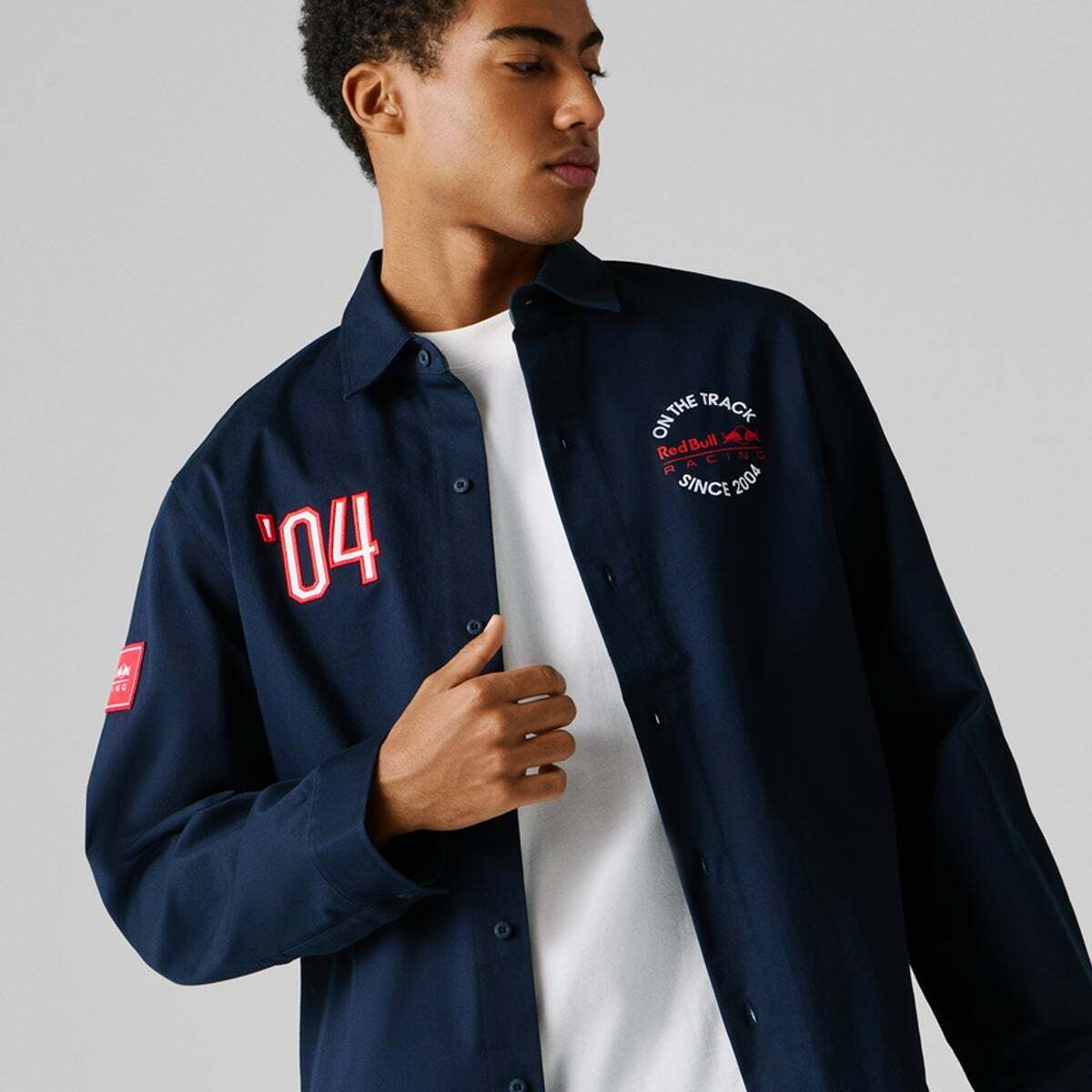 Red Bull Racing Surchemise En Sergé Coupe Oversize marine, PEPE JEANS