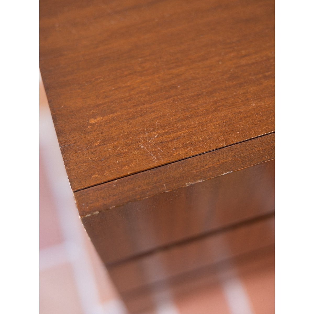 Sublime commode Olga N°1075 - Bon état bois foncé, DEBONGOUT