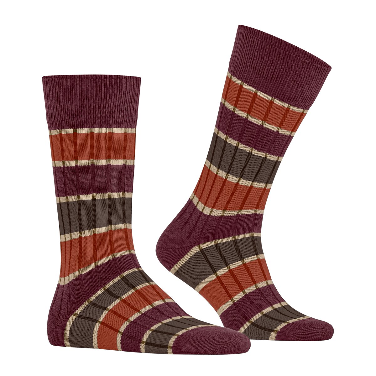 Chaussettes Beaming Opaque rouge, BURLINGTON