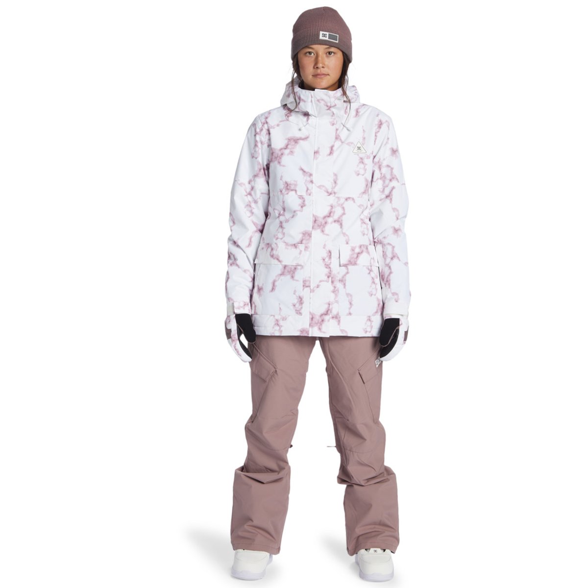 Veste de snow CRUISER. blanc marble, DC SHOES