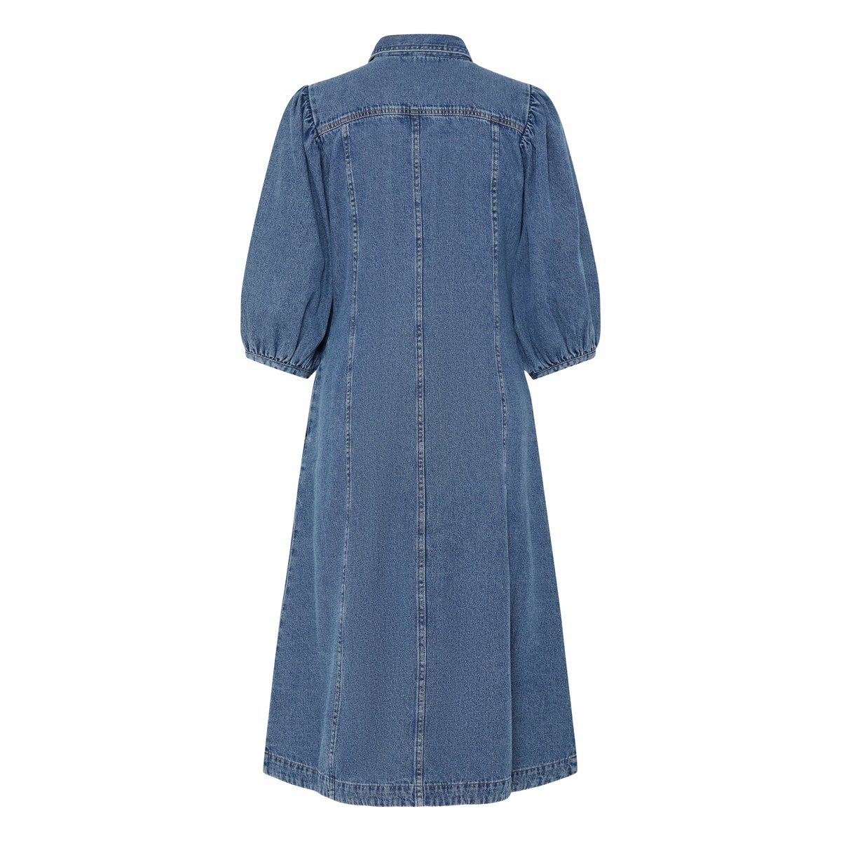 Robe en jean bleu mid blue denim, B.YOUNG