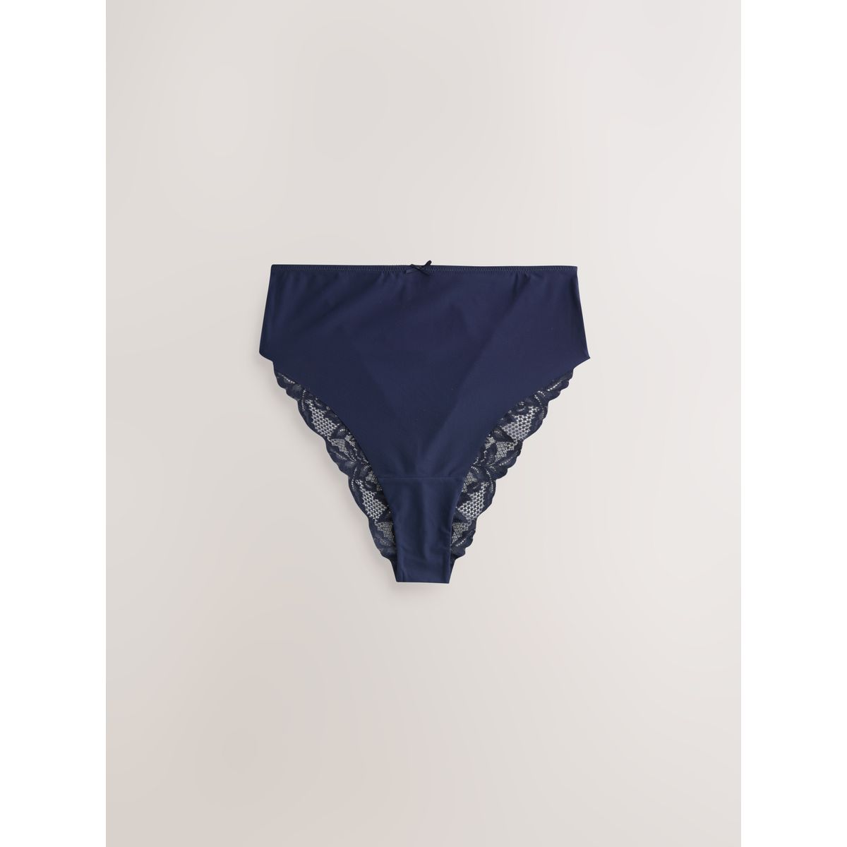 Culotte invisible avec dos dentelle, lot de 5 bleu motif fleurs, NEXT