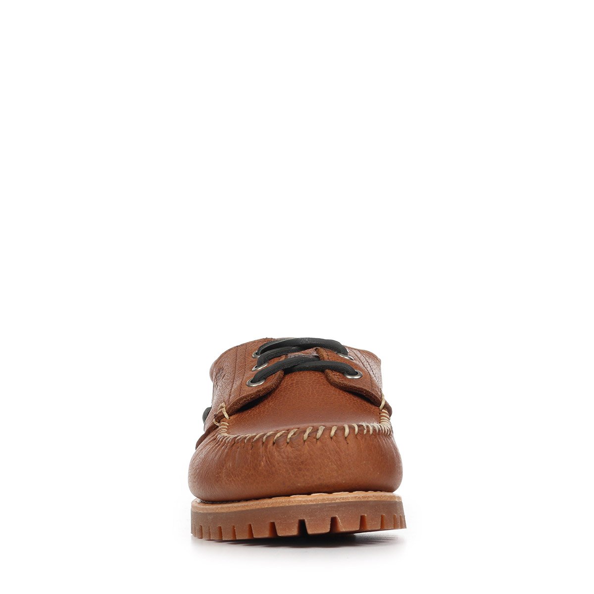 Chaussures AUTHENTIC BOAT SHOE rust full grain with dark gray, TIMBERLAND