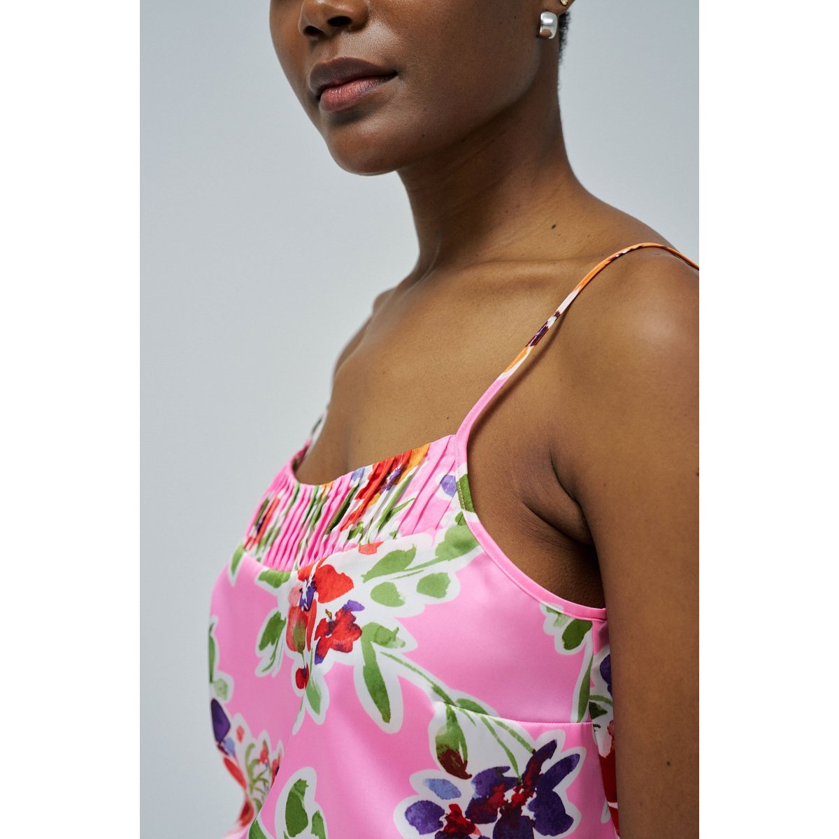 TOP AVEC MOTIF FLORAL rose, SALSA JEANS