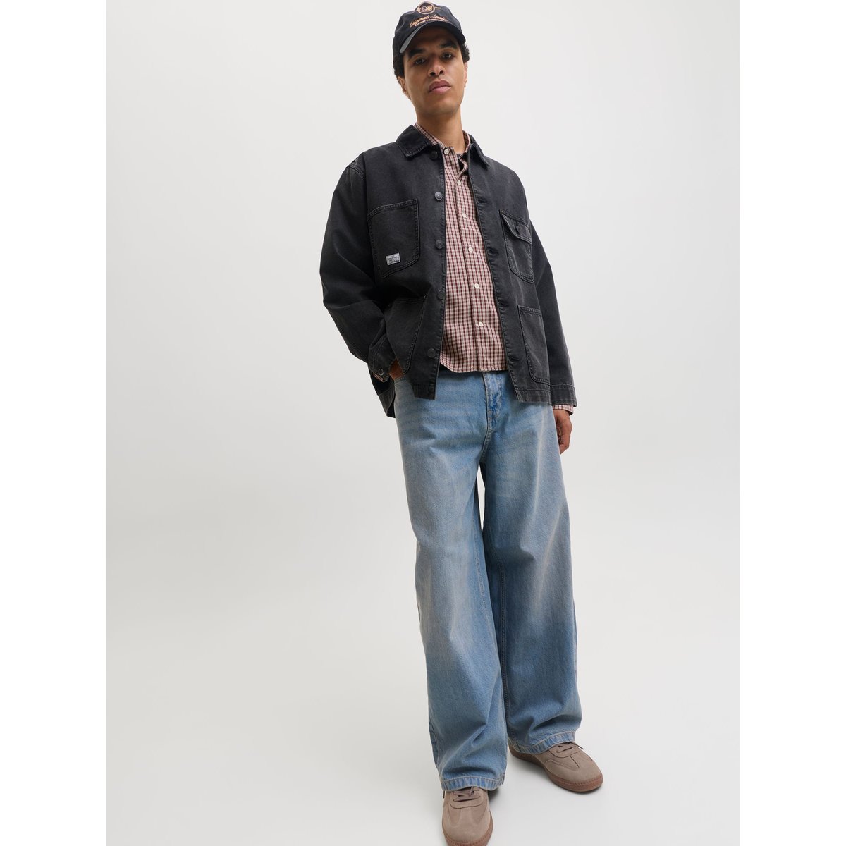 Jeans À Coupe Tonneau blue denim, JACK & JONES