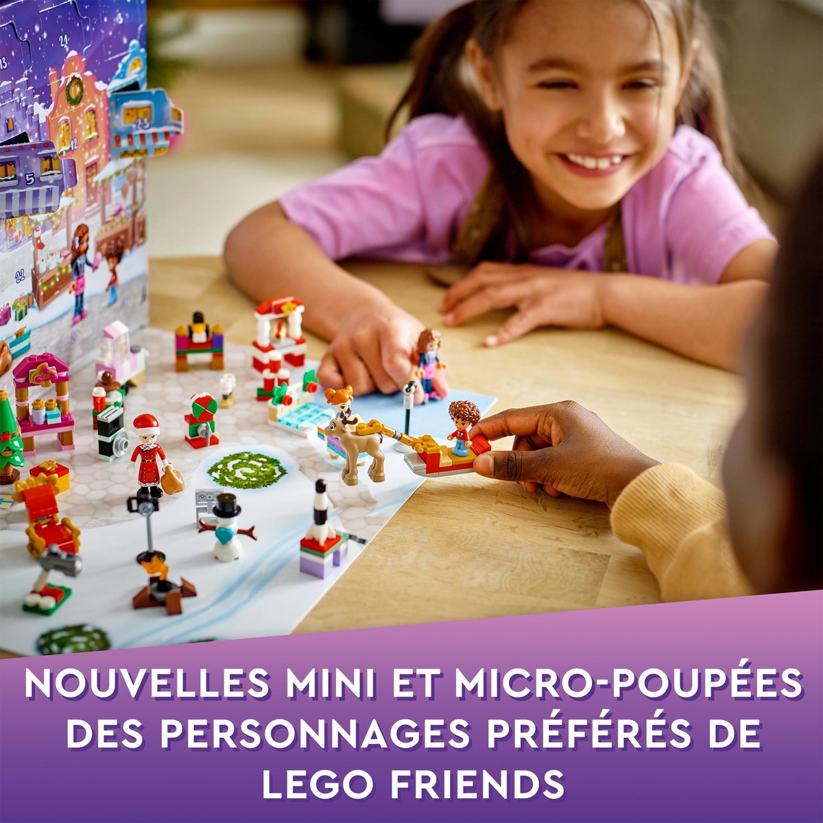 Friends Le calendrier de l'Avent multicolore, LEGO