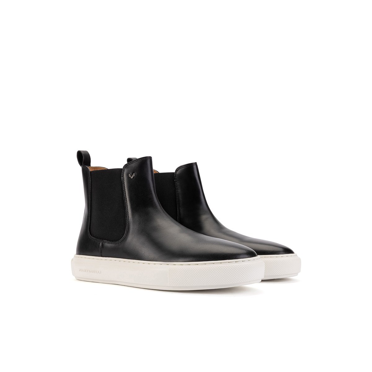 Bottines cuir Hastings black, MARTINELLI