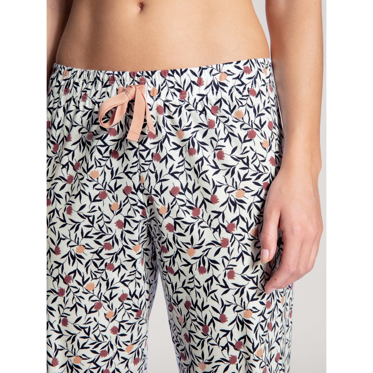 Pantalon Coton FAVOURITES blanc étoilé, CALIDA