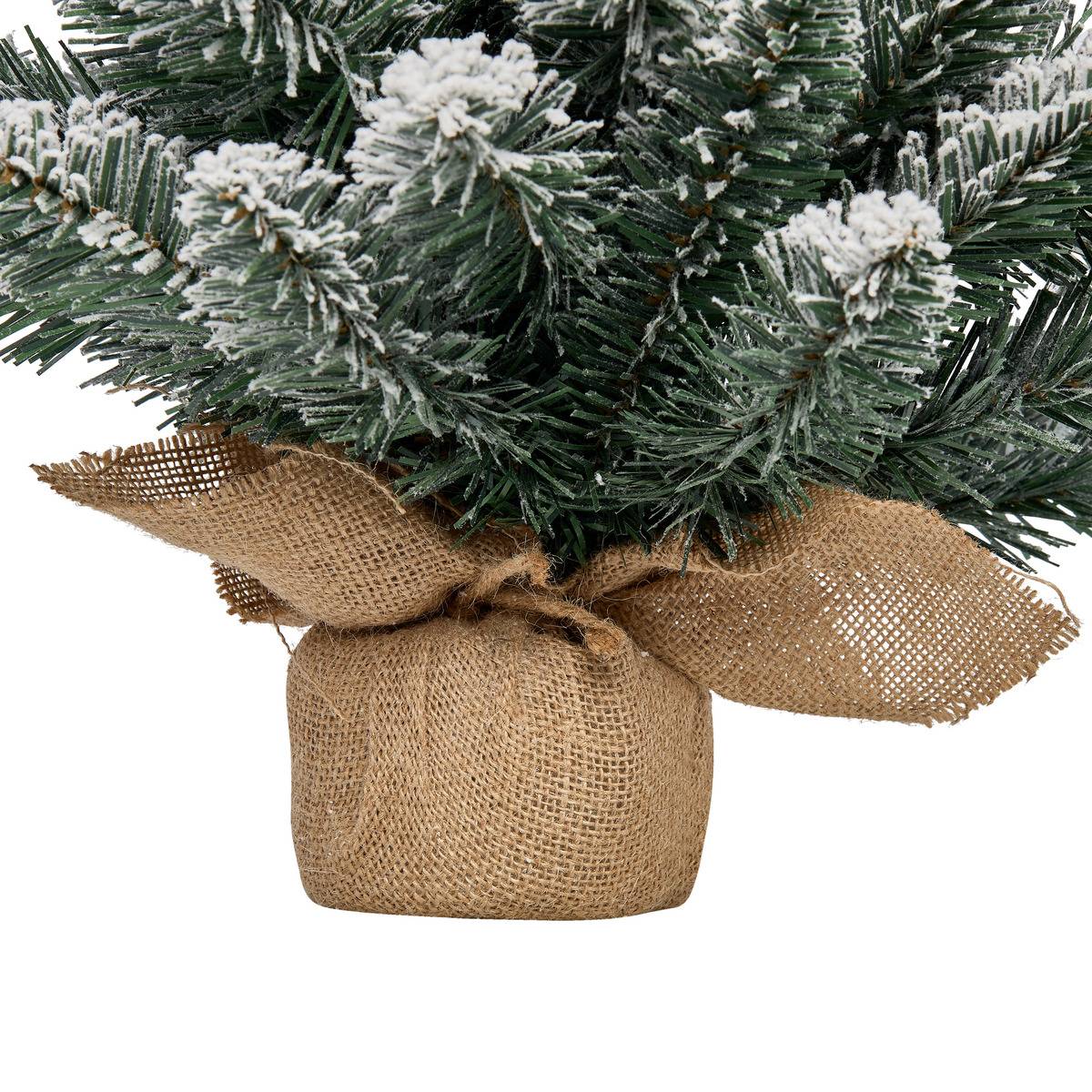 PETIT SAPIN LED JUTI FLOQ 50CM couleur unique, ATMOSPHERA