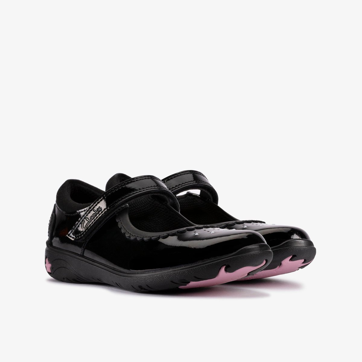 Ballerines Brevet Coupe Large SEA JEWEL K noir, CLARKS