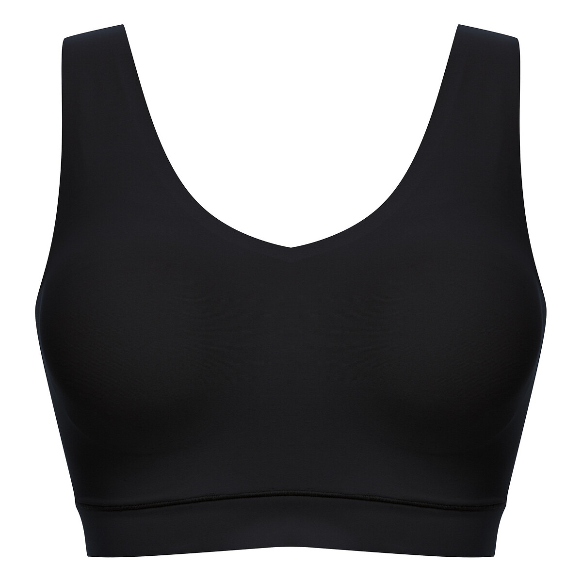 Brassière scollo a V SOFTSTRETCH nero , CHANTELLE