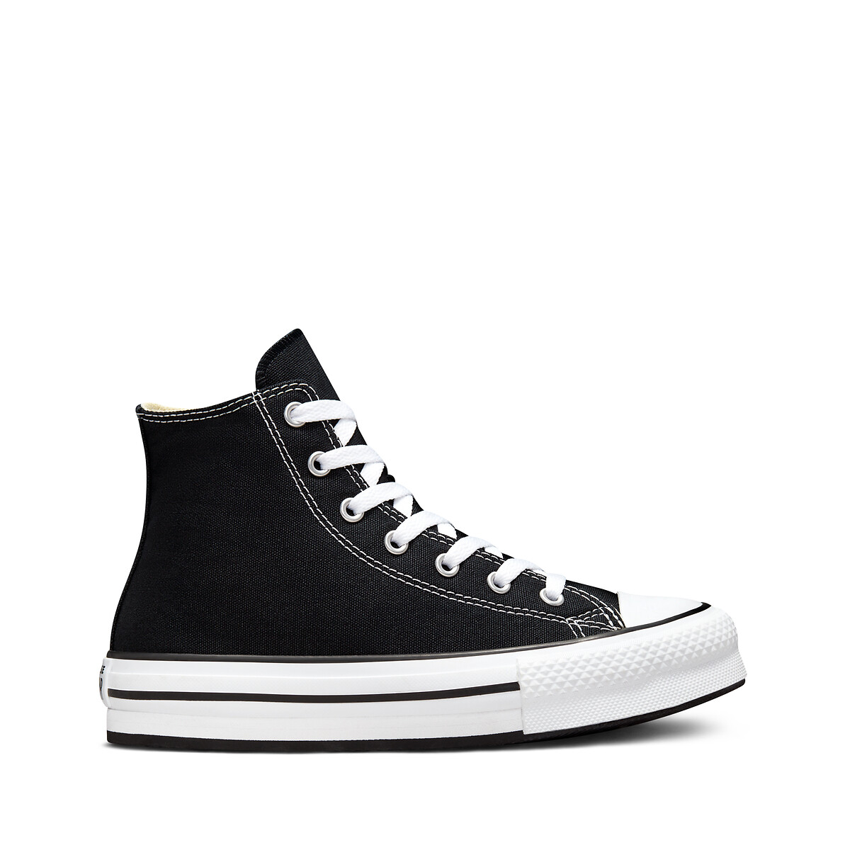 Baskets Chuck Taylor All Star Eva Lift noir, CONVERSE