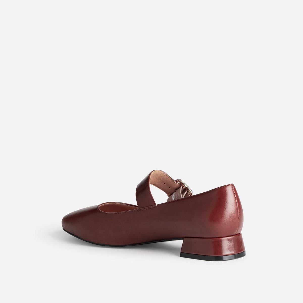Ballerine en cuir BEATRICE cognac, ERAM